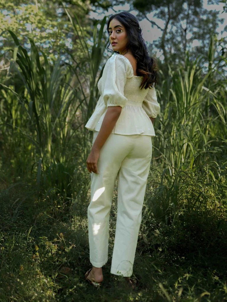 Erelah Set - Top and Pants Beige