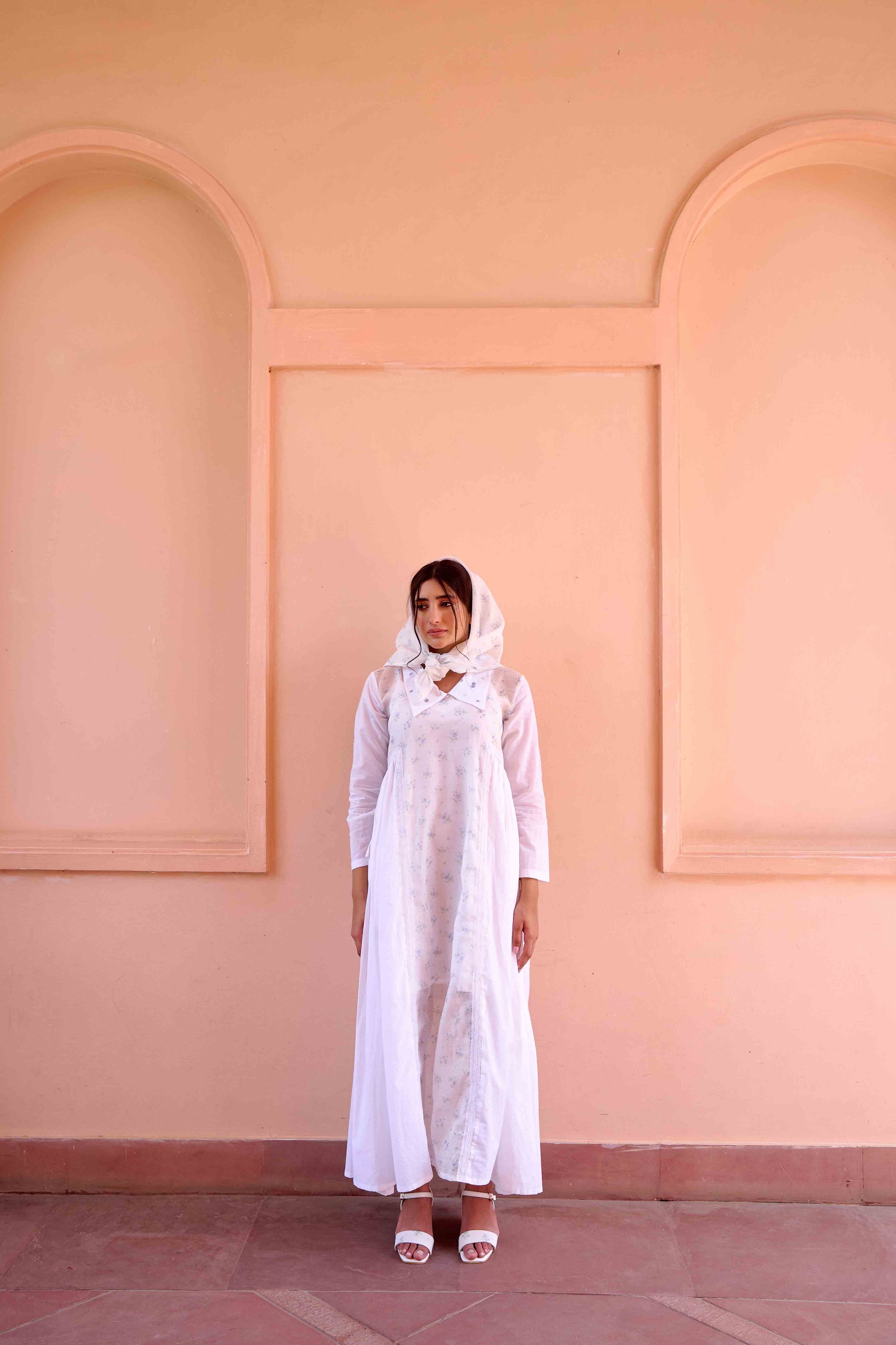 Esme Dress - White