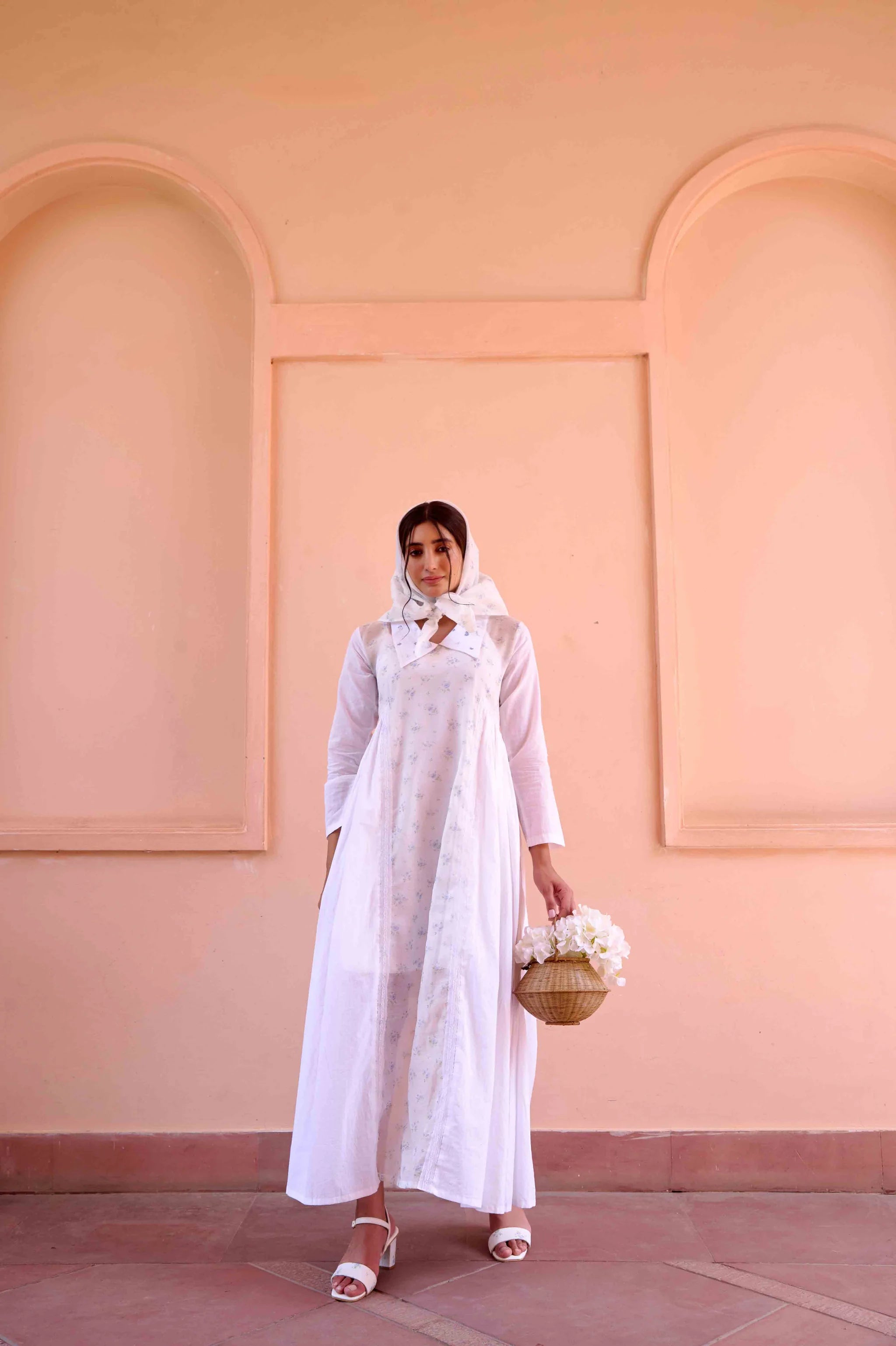 Esme Dress - White