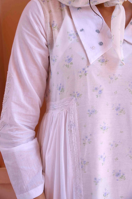 Esme Dress - White