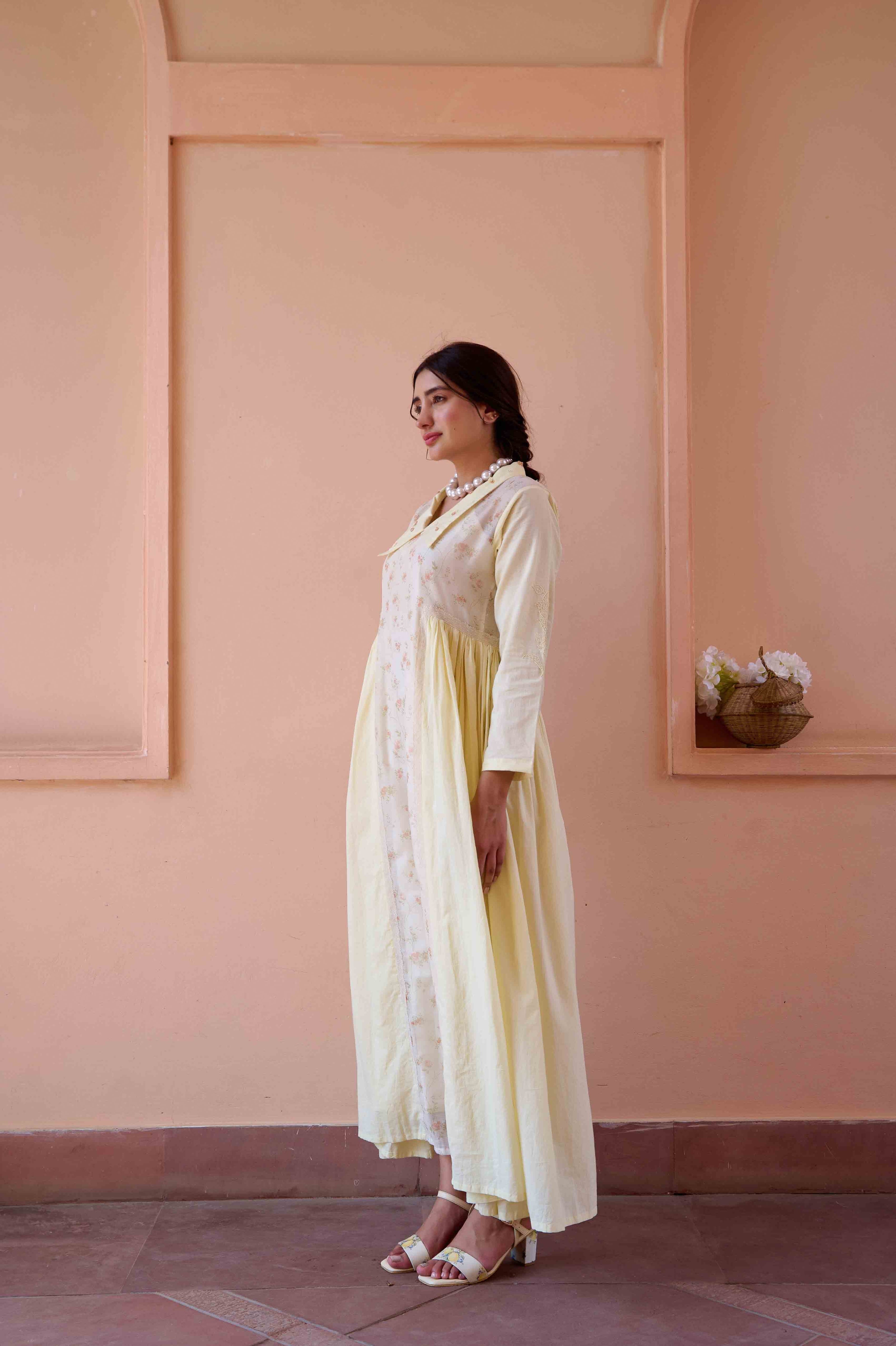 Esme Dress - Yellow