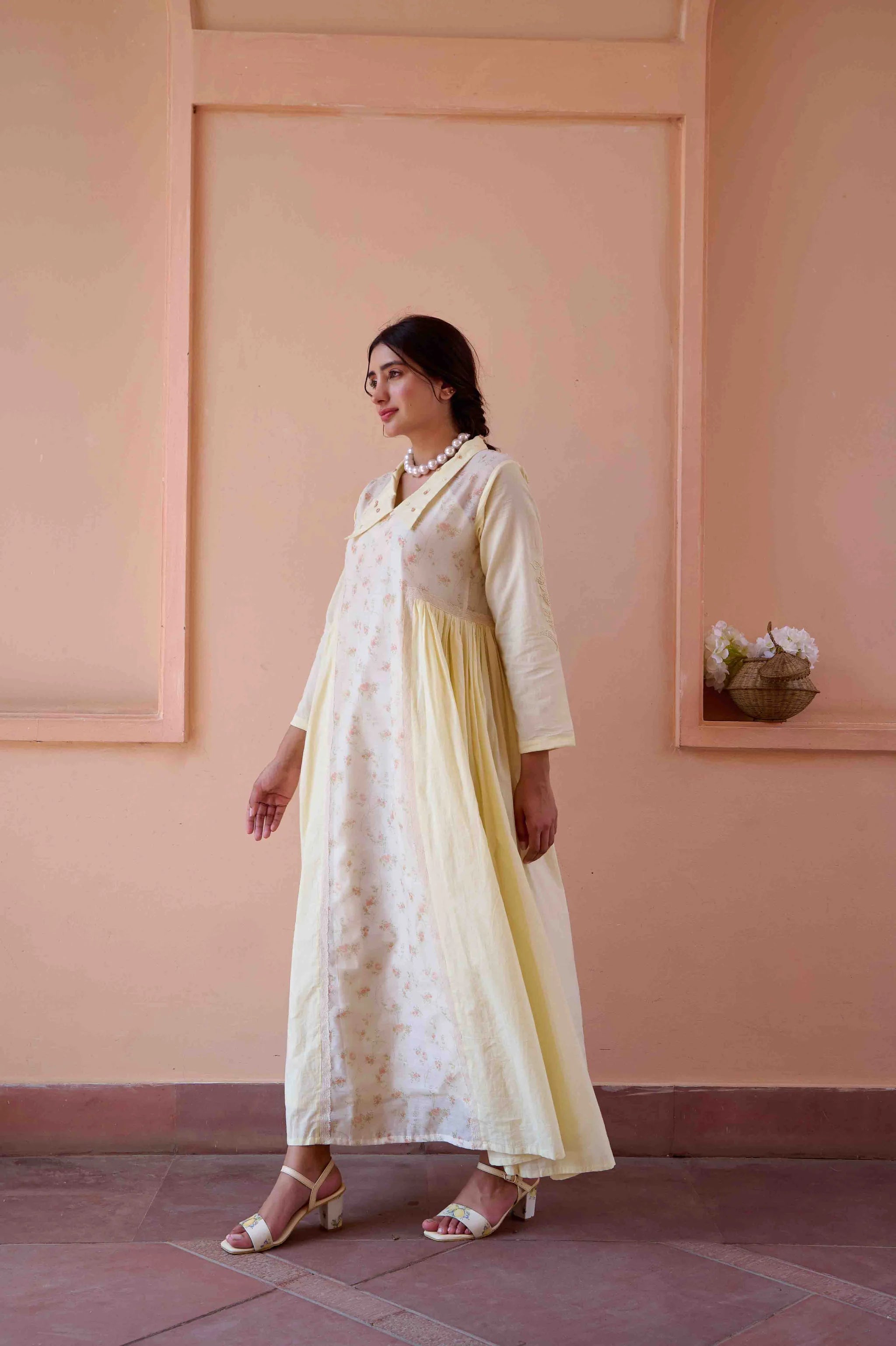 Esme Dress - Yellow