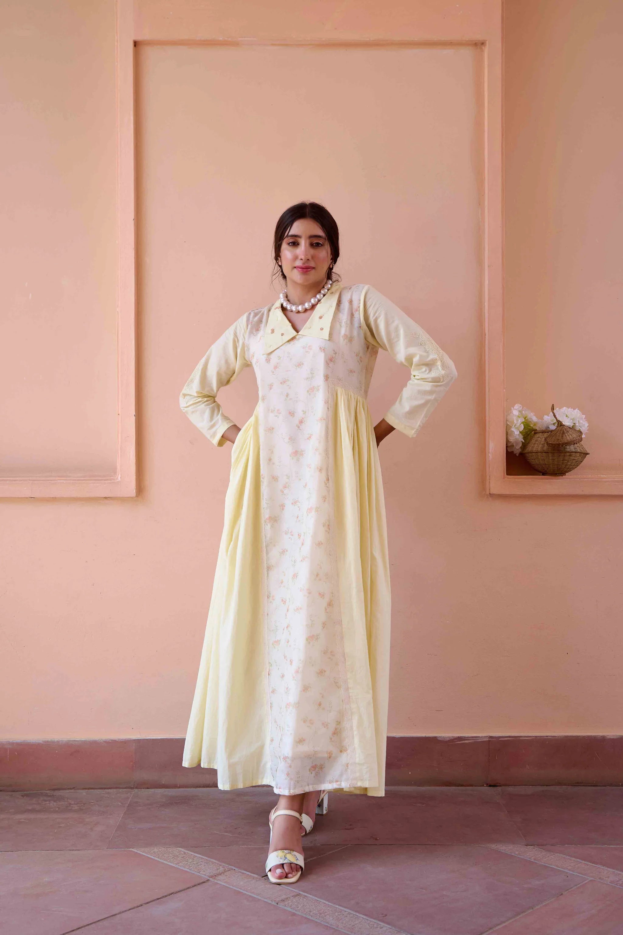 Esme Dress - Yellow