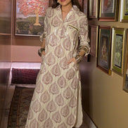 Fez Sunday Morning Kurta and Kinkri Pant Set