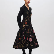 Forest Flower Blazer Dress