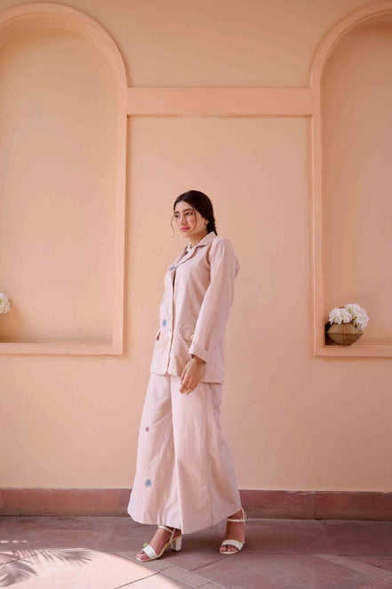 Fred Pant Suit - Flamingo Pink