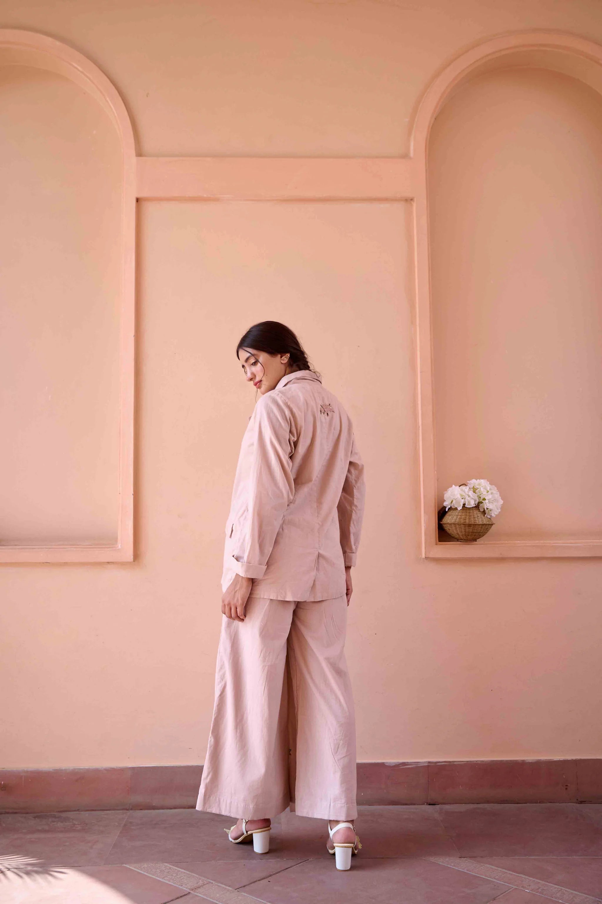 Fred Pant Suit - Flamingo Pink