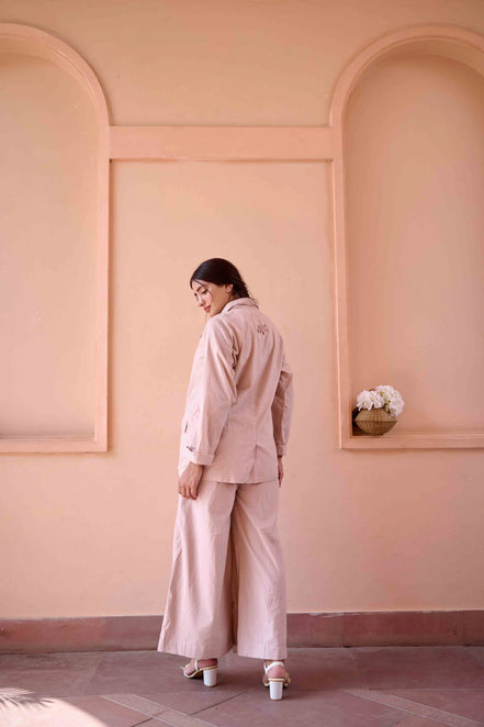 Fred Pant Suit - Flamingo Pink