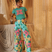 Big Floral Trouser