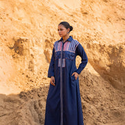Grida Dress - Indigo Blue