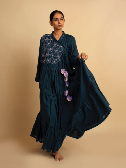 Harid Dress - Blue