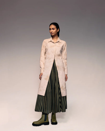 Hand Dyed Linen Shirt