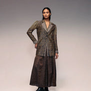 Munga Silk Patch Blazer