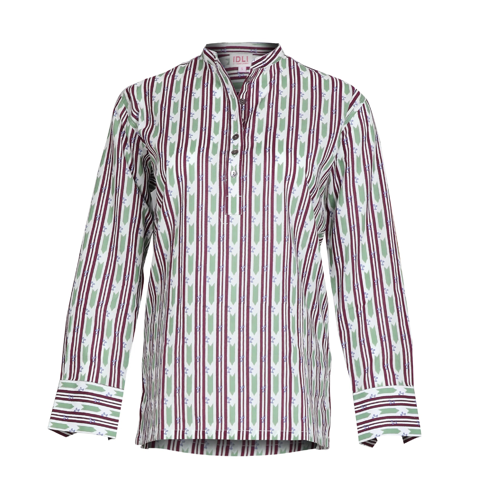 Ikat Green (Tunic)
