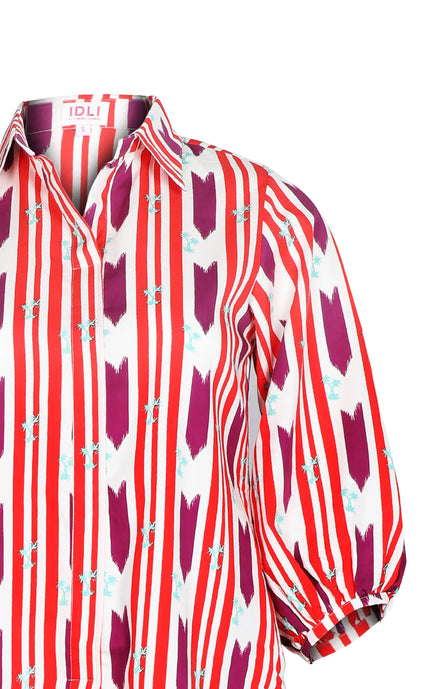 Ikat Print Tunic