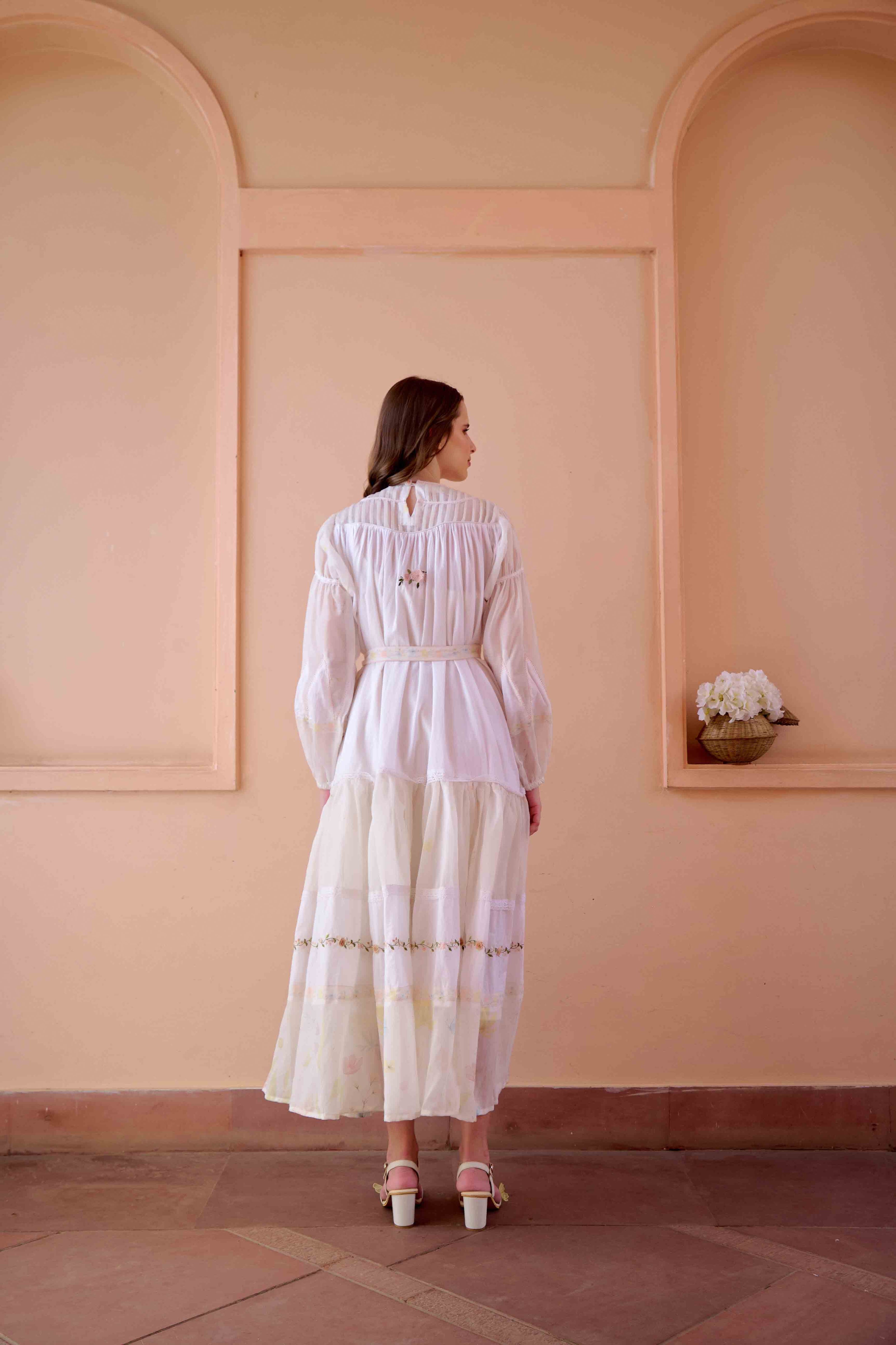 Irene Dress - White