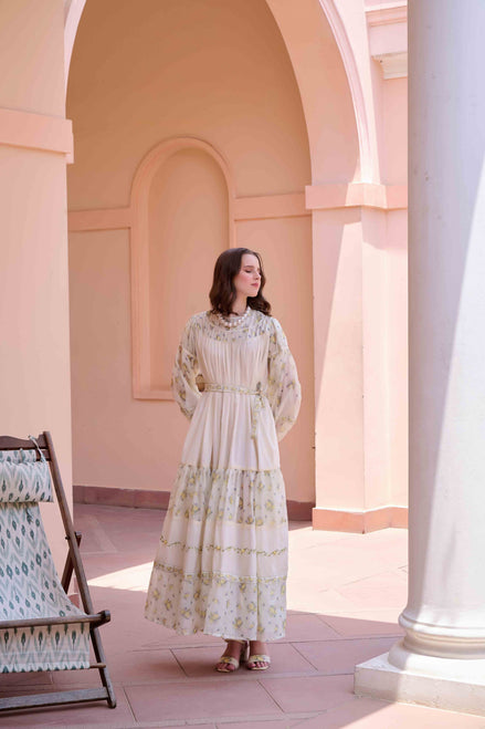 Irene Dress - Beige