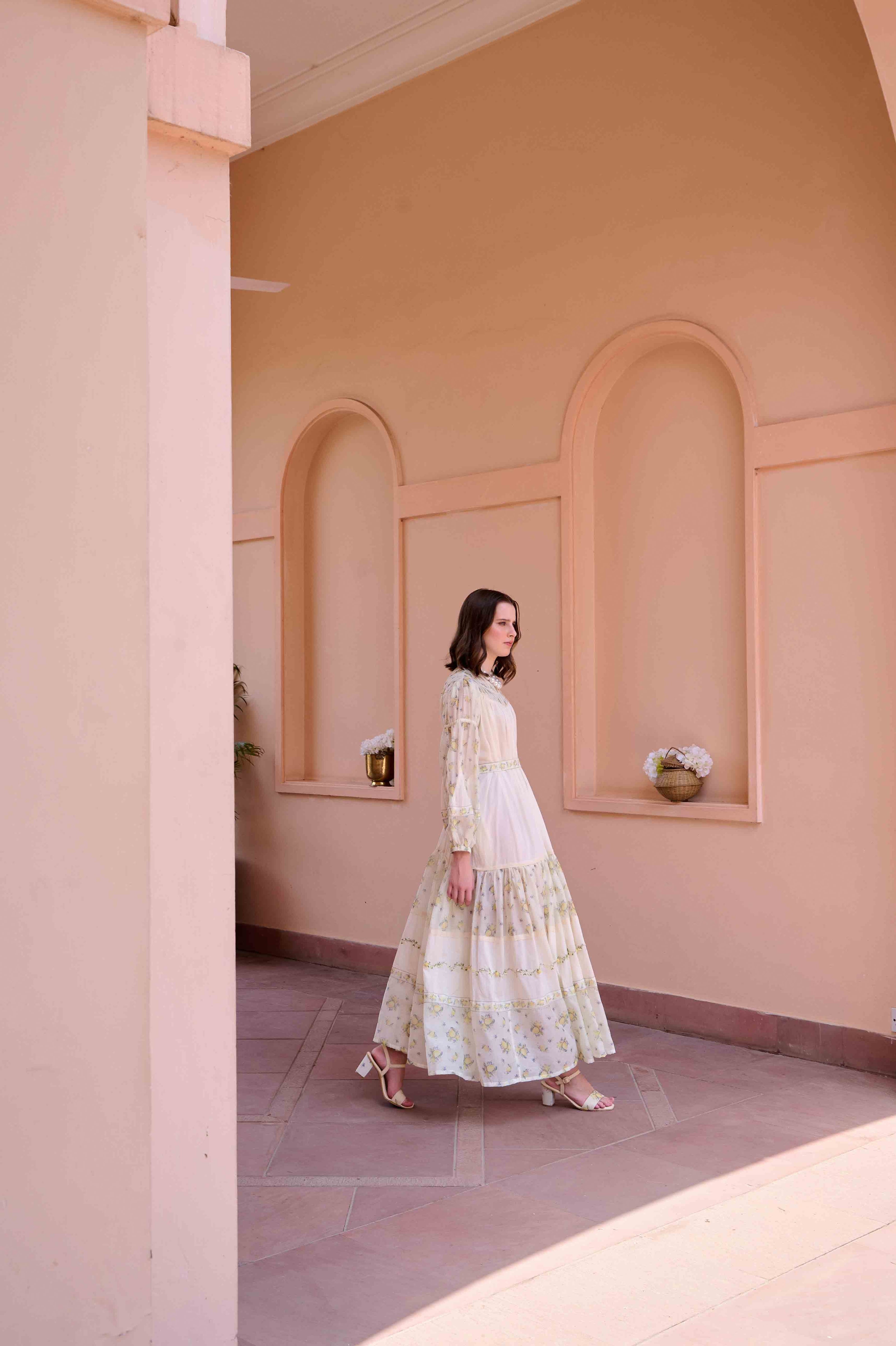 Irene Dress - Beige