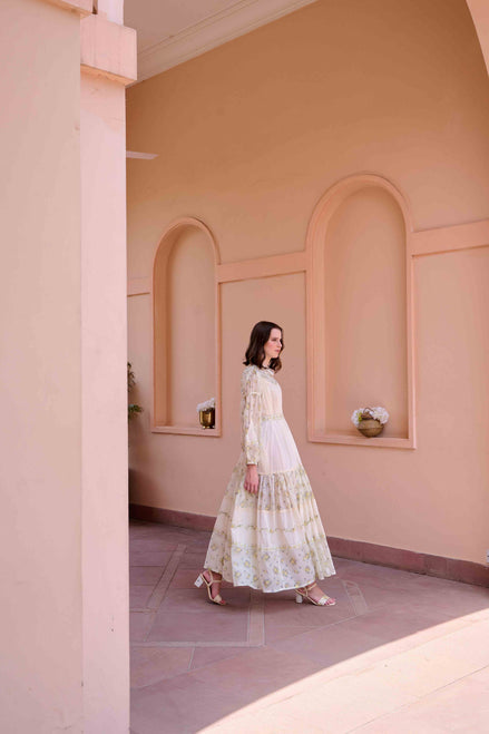 Irene Dress - Beige