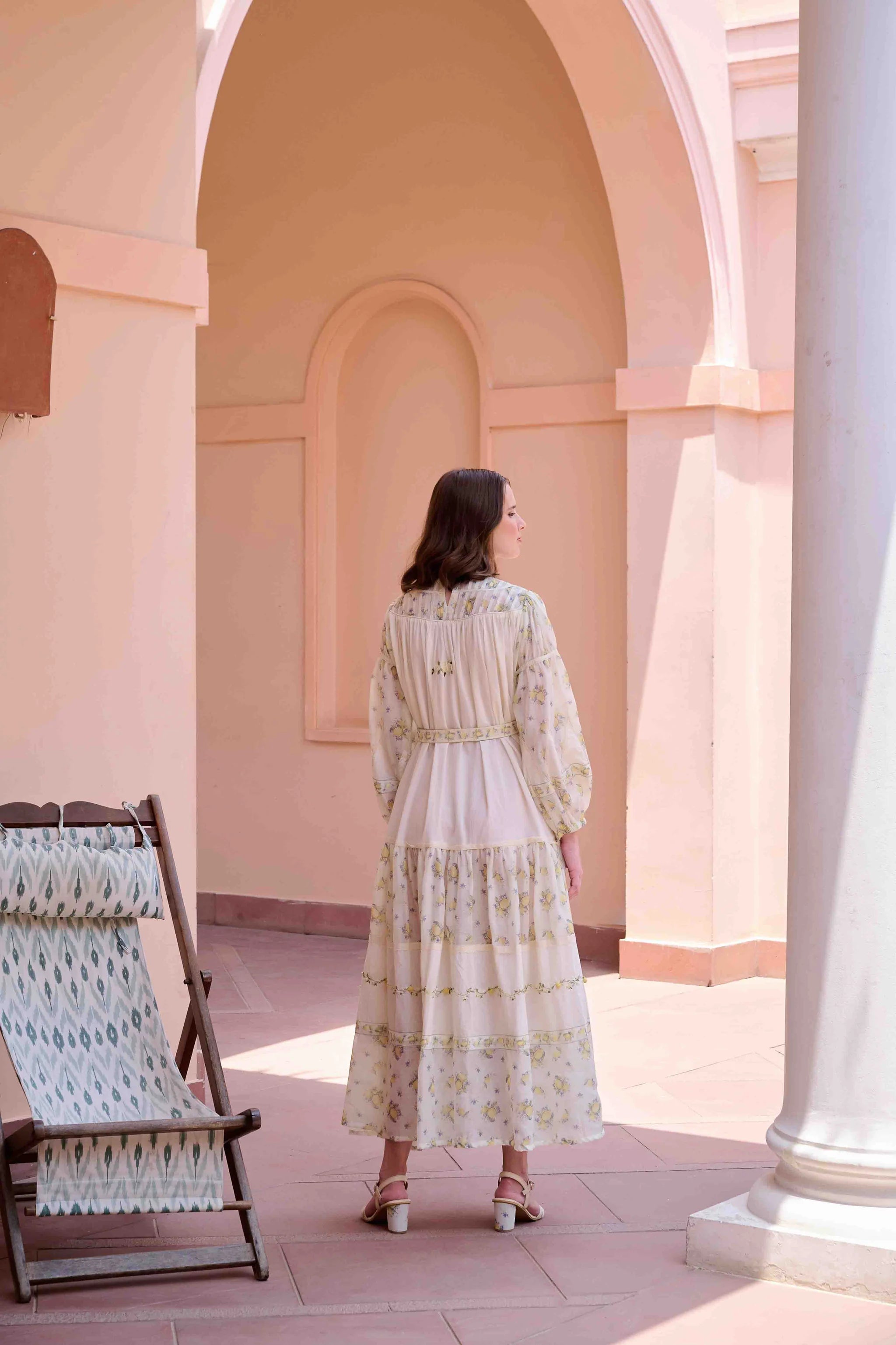 Irene Dress - Beige