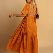 Kaira Dress - TAN