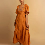 Kaira Dress - TAN