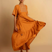 Kaira Dress - TAN