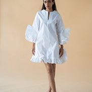 Karla Dress White