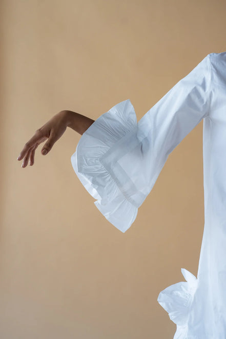 Karla Dress White