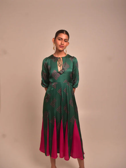Kavya Modal Flare Dress