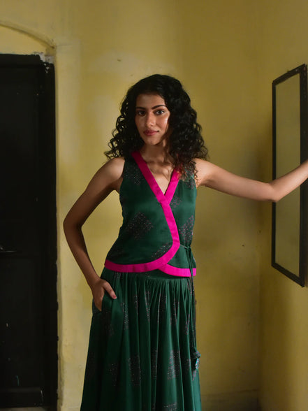 Kavya Modal Tie Vest