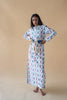 Long Dress in Vase Print