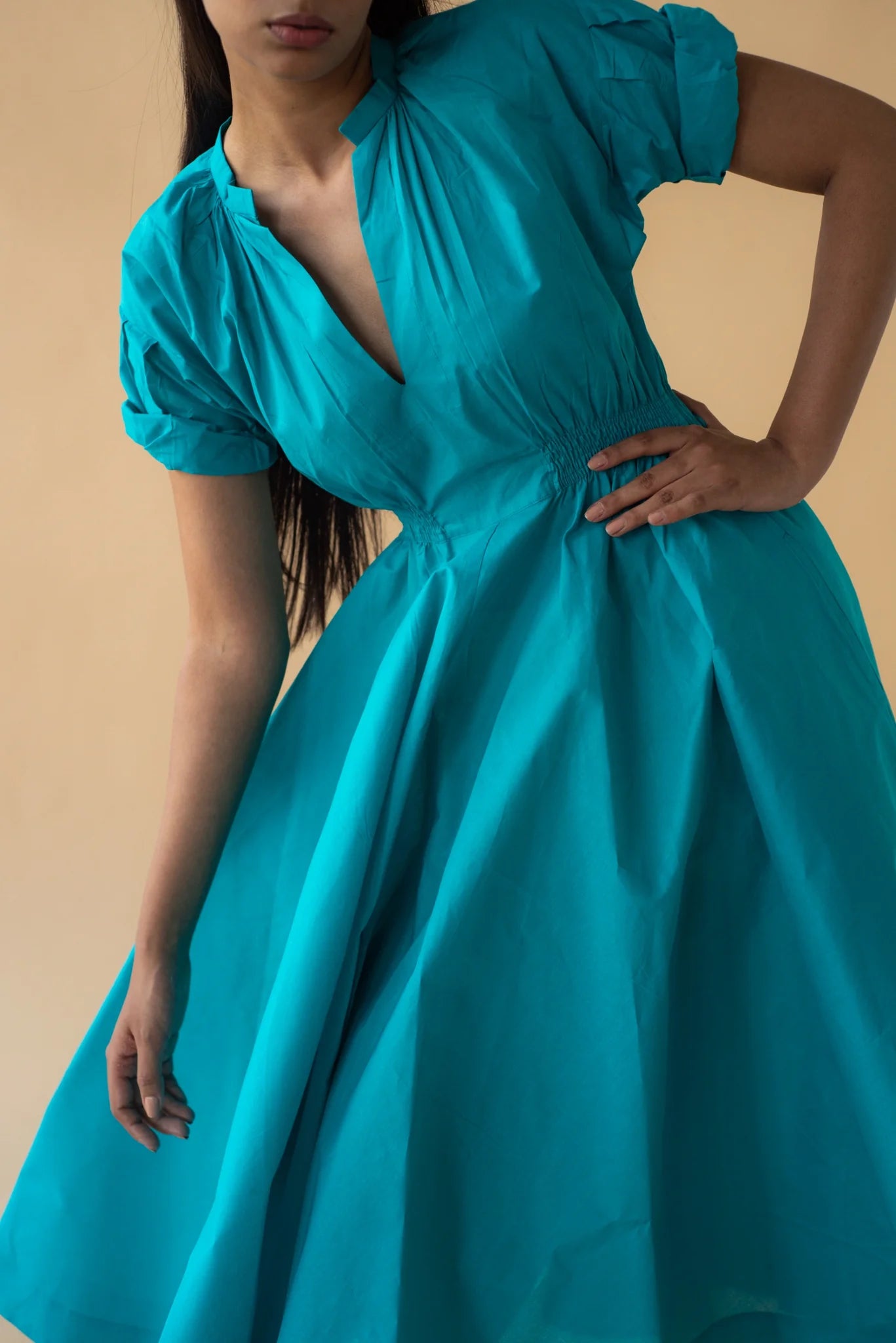 Long Elastic Dress
