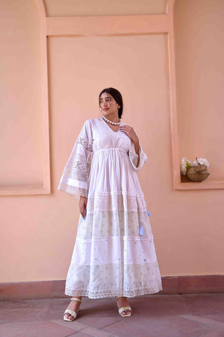 Lucy Dress - White