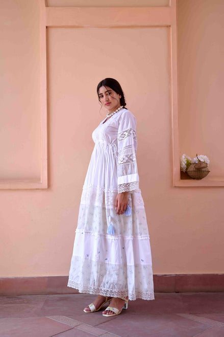 Lucy Dress - White