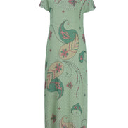 Mint Green Cotton Net Collared