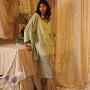 Mint Green Linen Shirt