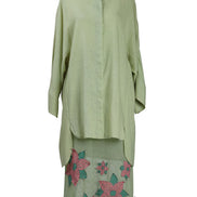 Mint Green Linen Shirt