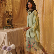 Mint Green Linen Shirt