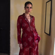 Mohna Modal Blazer Set