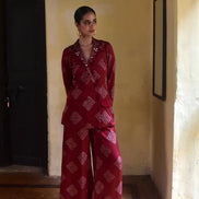 Mohna Modal Blazer Set