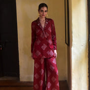 Mohna Modal Blazer Set