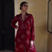 Mohna Modal Blazer Set