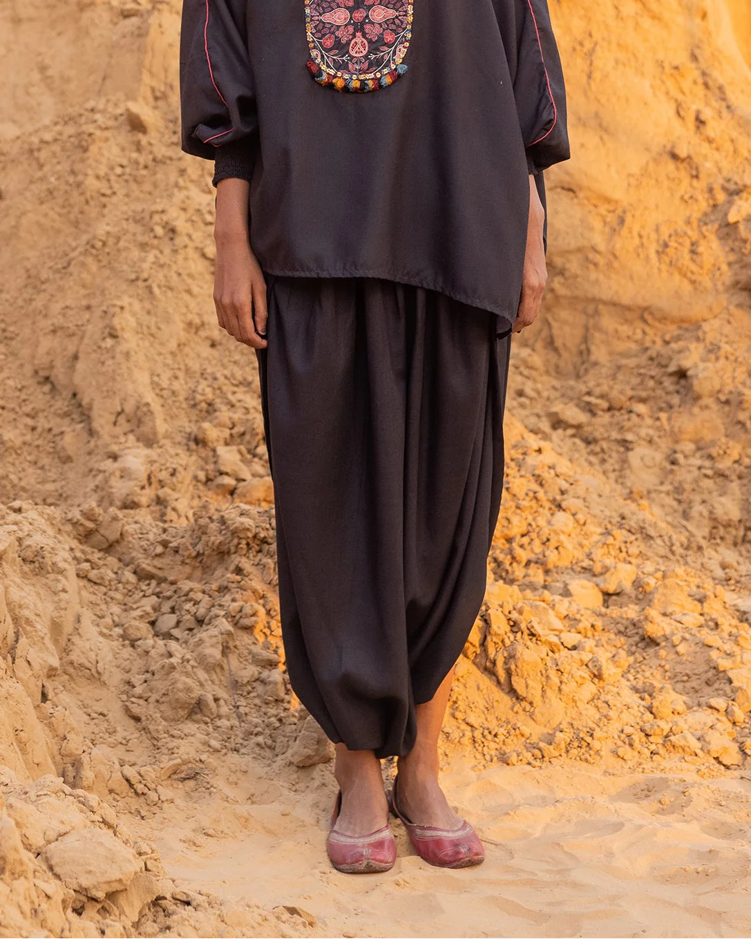 Mosaic Pants - Black