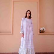 Nancy Dress - White