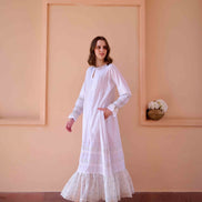 Nancy Dress - White