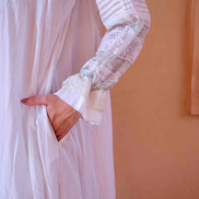 Nancy Dress - White