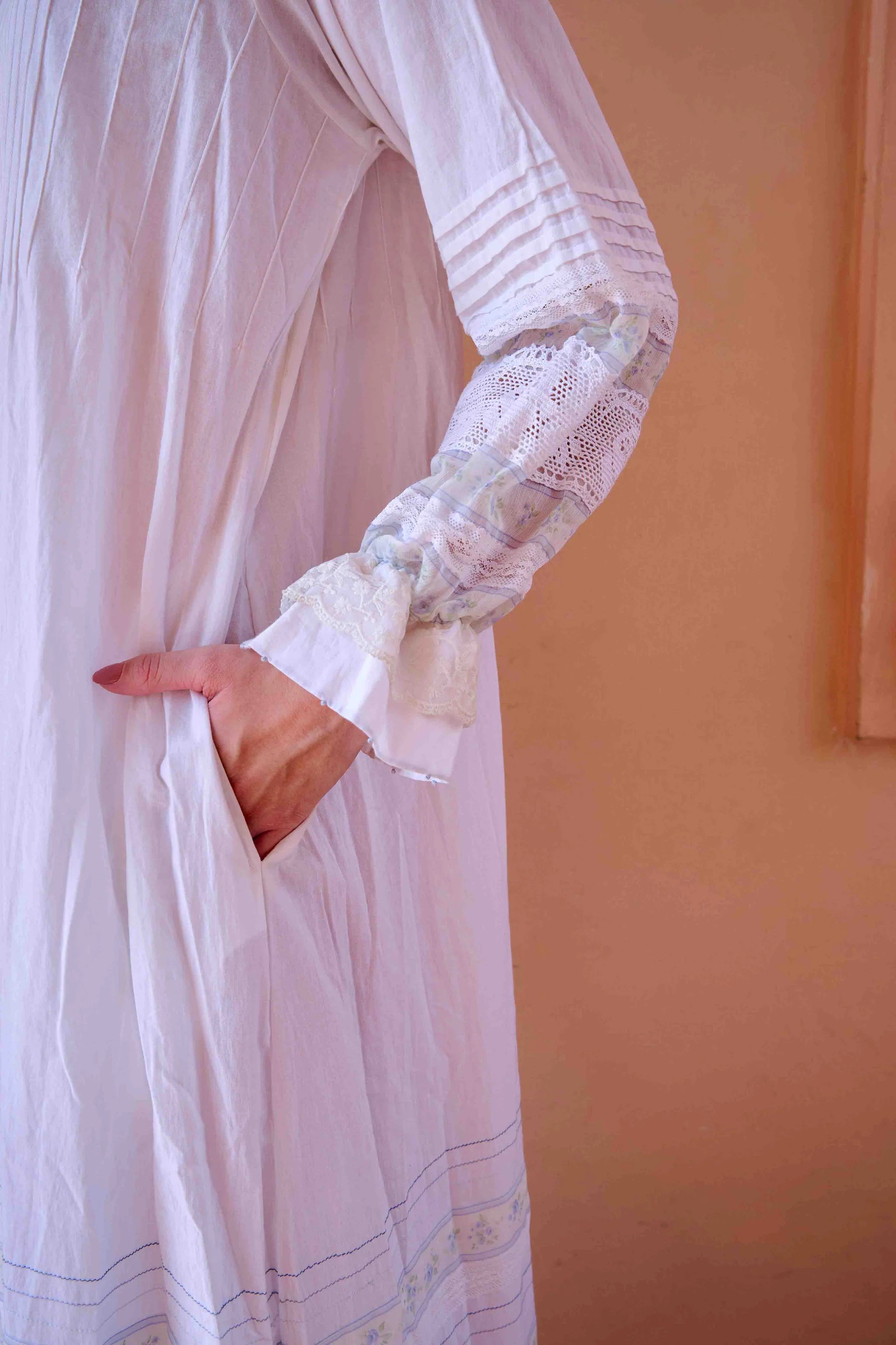 Nancy Dress - White