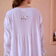 Nancy Dress - White