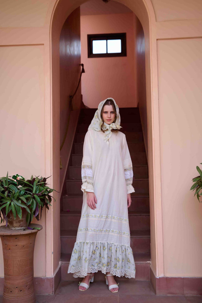 Nancy Dress - Beige